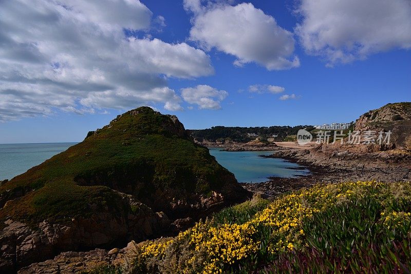 英国泽西岛Portelet bay